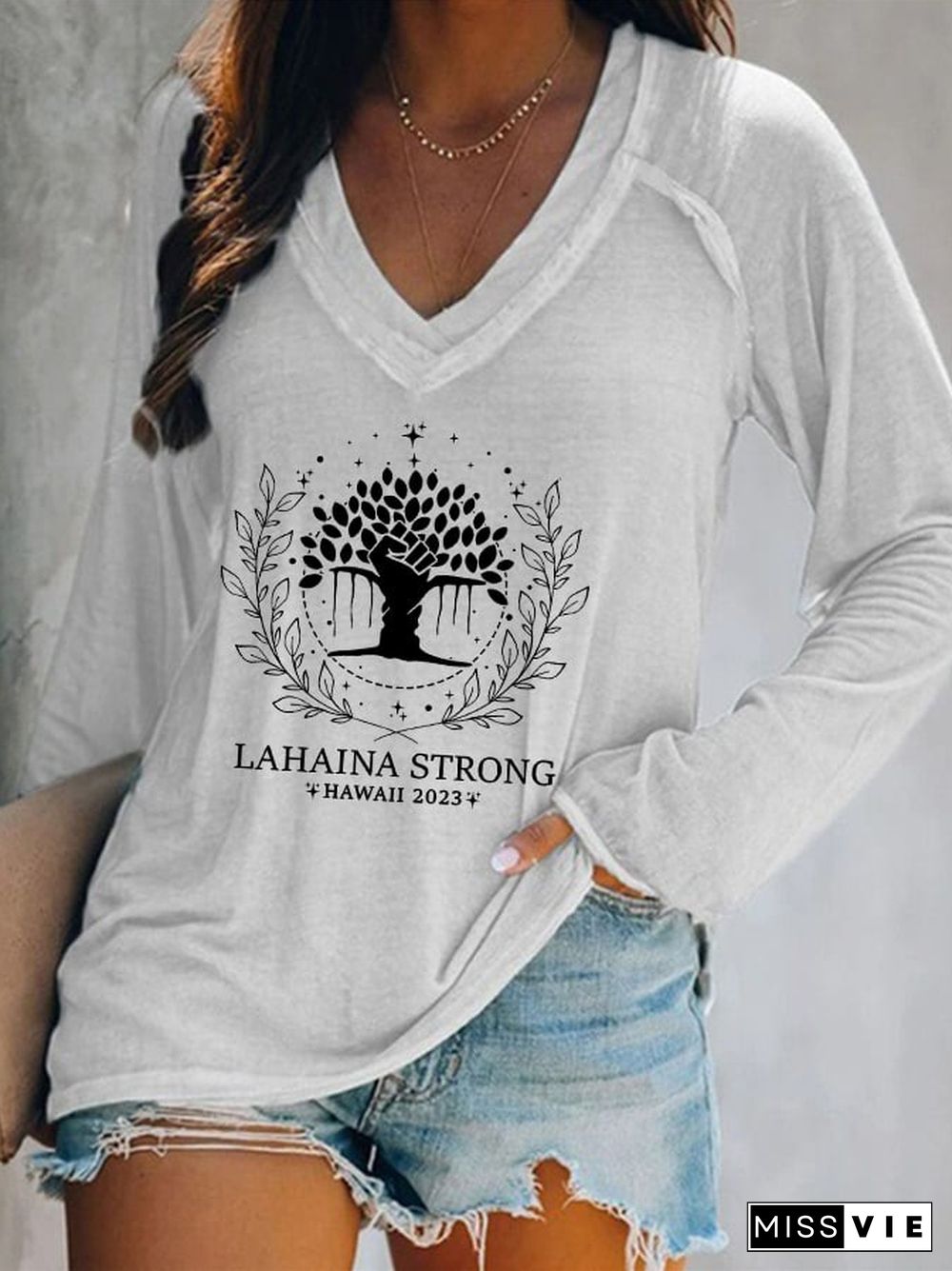 Women's Lahaina Strong Casual T-Shirt