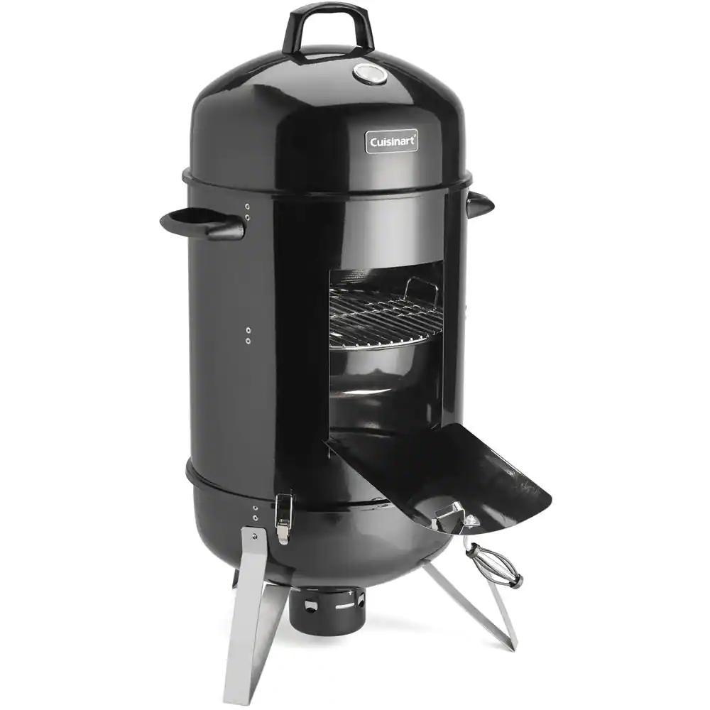 Cuisinart Vertical 18 in Dia Charcoal Smoker in Black