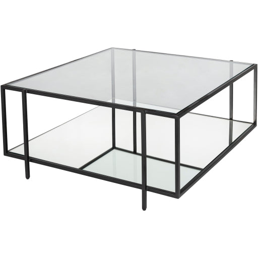 Alecsa Chrome Coffee Table