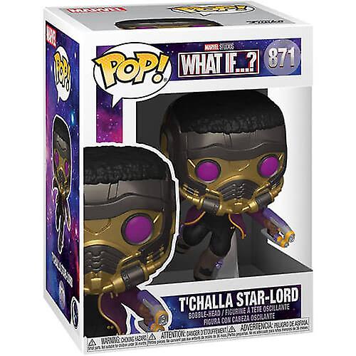 What If T'Challa Star Lord Pop! Vinyl