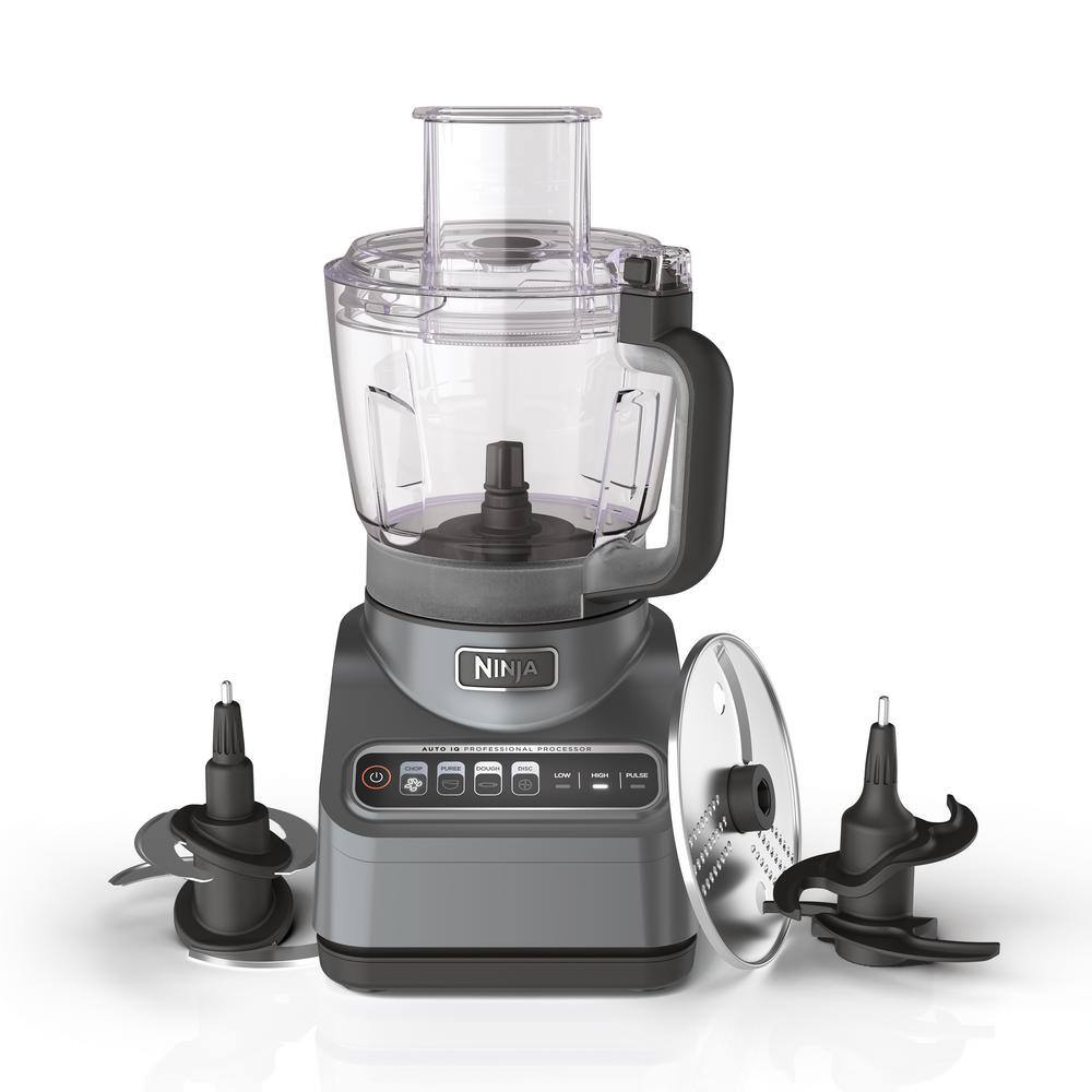 NINJA Professional Plus 9 Cup Silver Food Processor with Auto-iQ (BN601) BN601