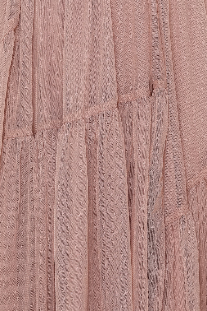 Another Fairytale Midi Skirt Dark Blush