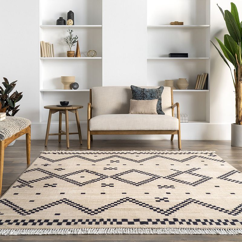 nuLOOM Tracy Moroccan Tassel Area Rug