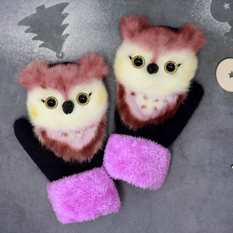 Cute Winter Animal Gloves