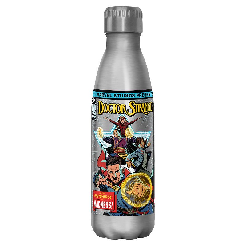 Marvel Doctor Strange and the Multiverse of Madness Comic Book Cover 17-oz. Stainless Steel Bottle