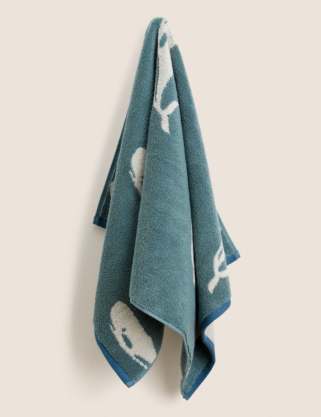 Pure Cotton Whale Towel