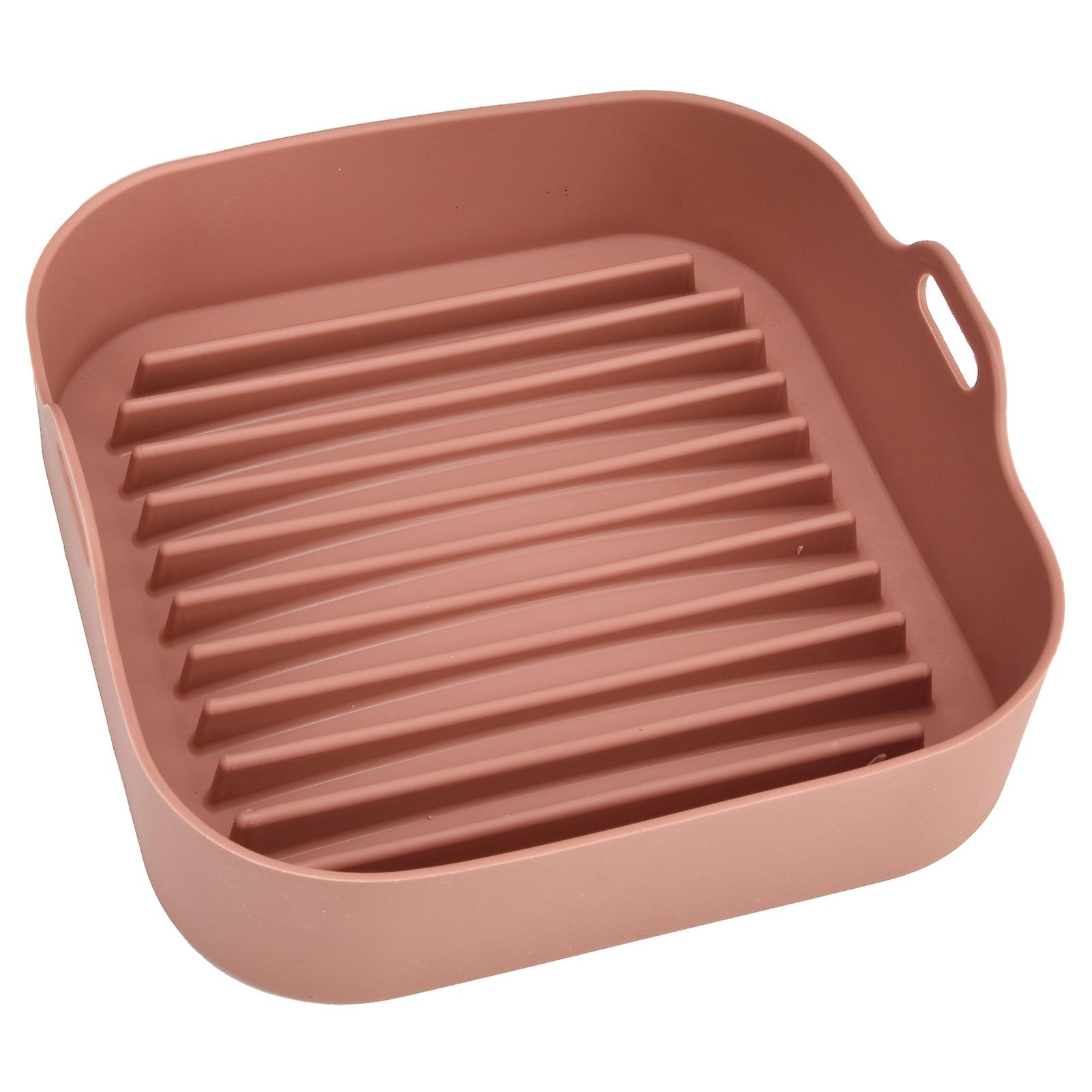 Fryer Silicone Pot Replacement Multifunctional Square Silicone Basket For 10in Fryer Accessoriescoffee