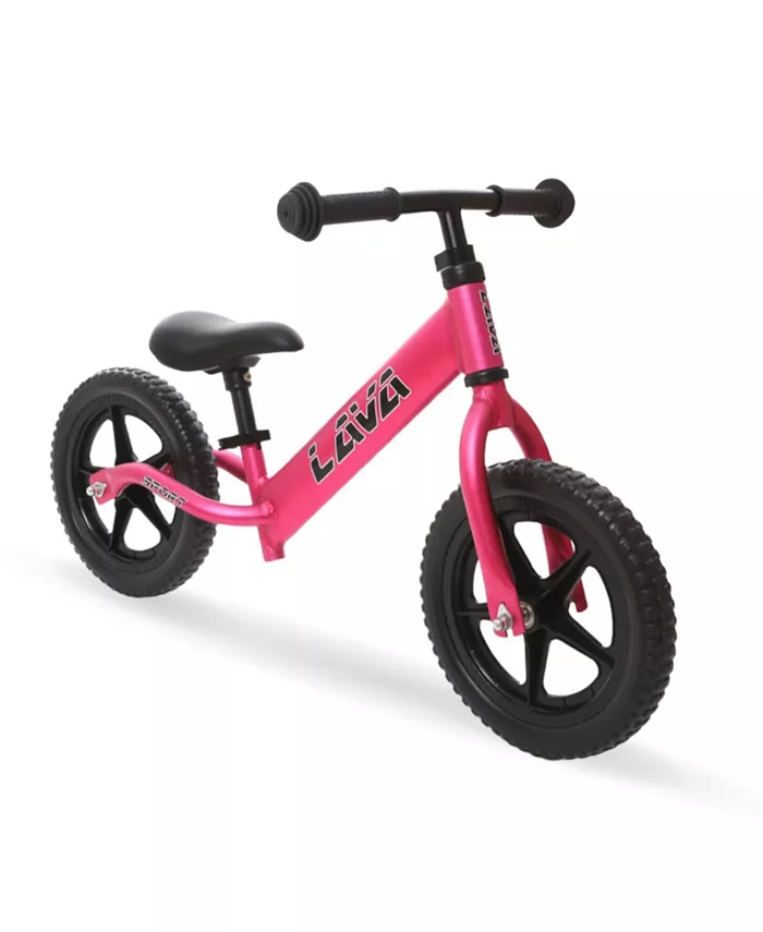 Banana Bike LAVA Sport LAVA SPORT Balance Bike-Lightweight Aluminum Toddler Bike for 2， 3， 4， and 5 Year Old Boys and Girls-No Pedal Bikes for Kids with Adjustable Handlebar and Seat， EVA Tires-Training Bike