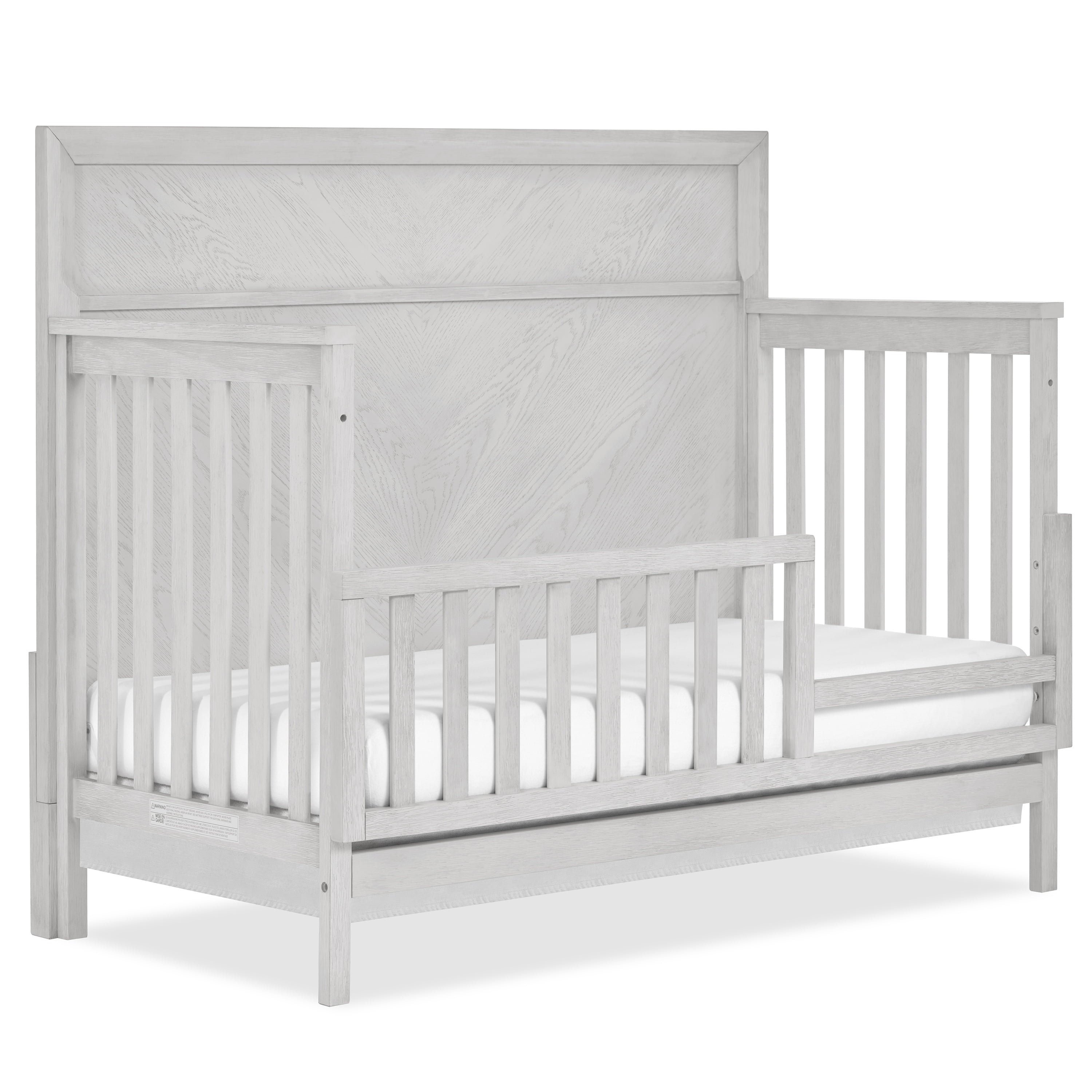 Evolur Lourdes 5 in 1Convertible Crib, Greyhound