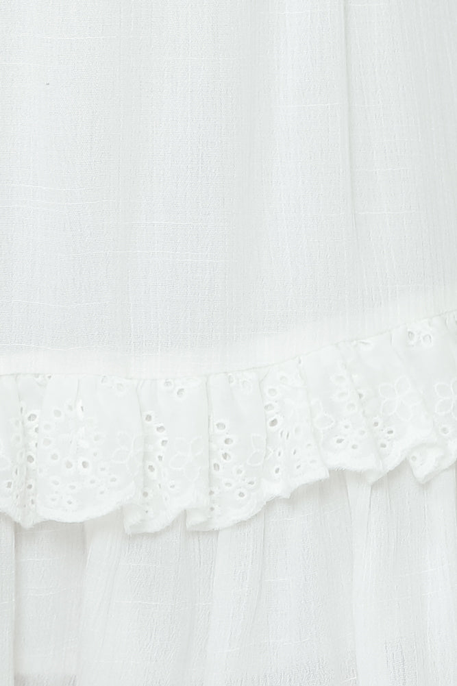 Something Borrowed Dress White