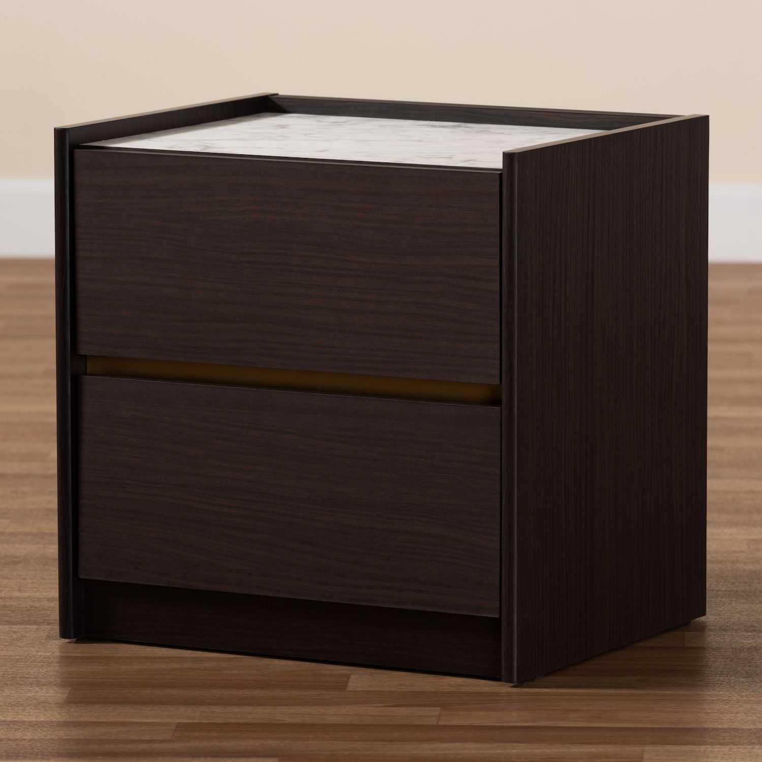 Baxton Studio Walker Nightstand Table