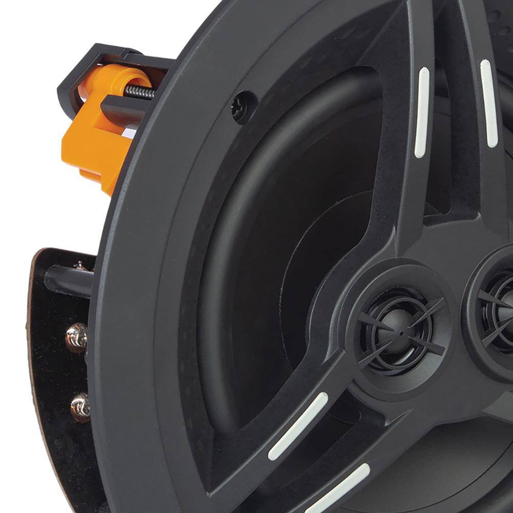 E Series 100-Watt-Continuous-Power In-Ceiling Dual-Tweeter with 6-12 in. Cone Woofer SC-DX-EC6-DT