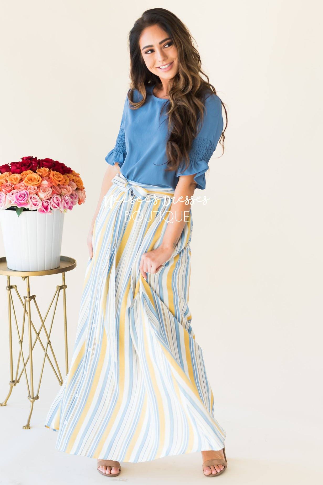 Charmed and Classy Maxi Skirt