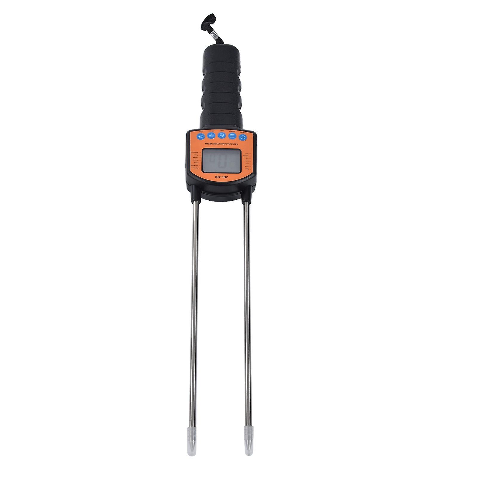 Digital Grain Moisture Tester，Grain Moisture Tester Voice Moisture Meter Wheat Moisture Tester Rugged and Tough