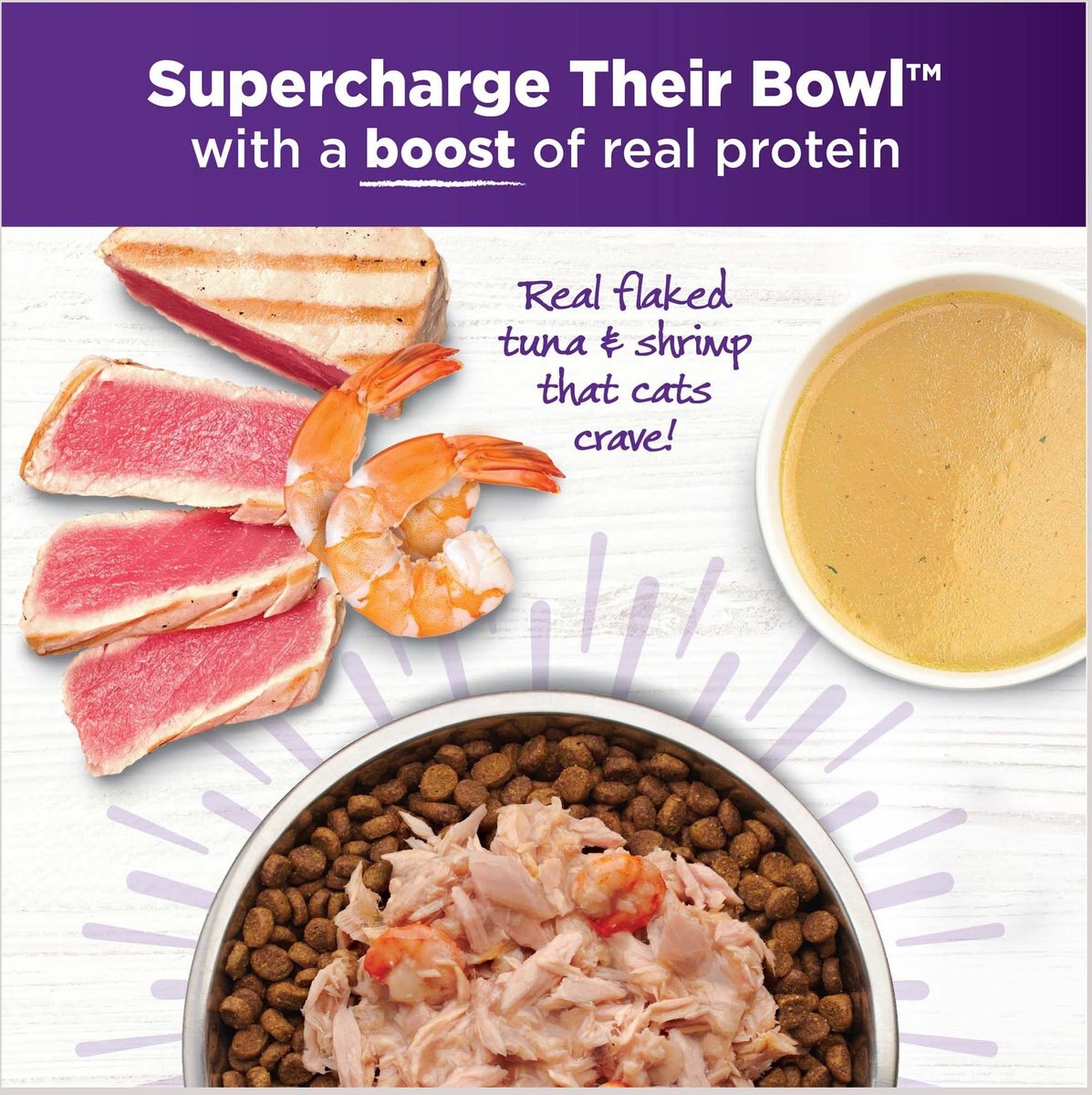 Wellness CORE Simply Shreds Grain-Free Tuna and Shrimp Wet Cat Food Topper