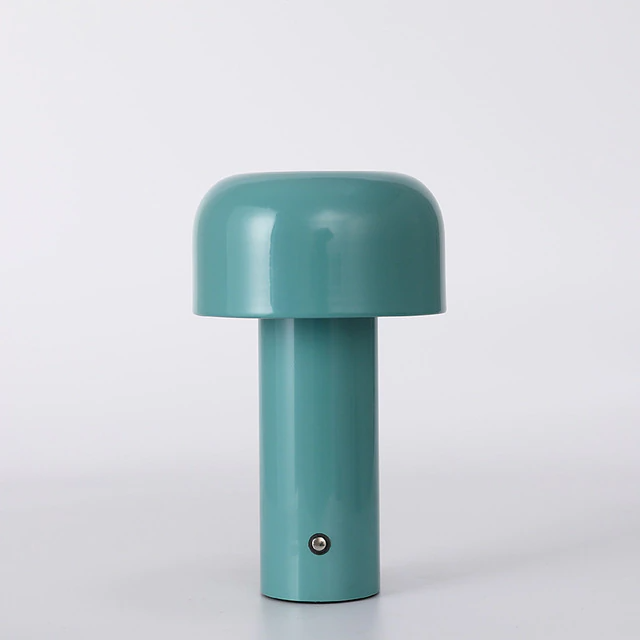 Cordless Mushroom Table Lamp Solid Color