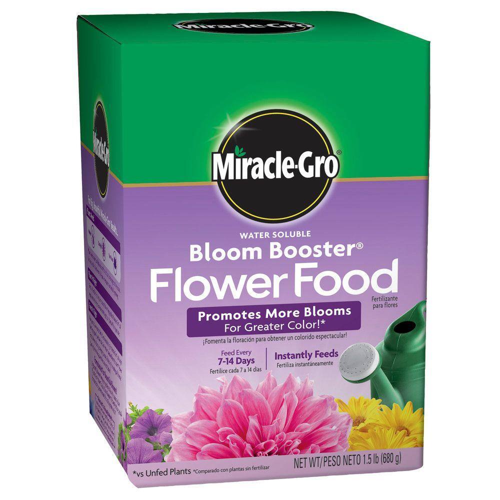 Miracle-Gro Bloom Booster 1.5 lb. Water Soluble Flower Food 100192