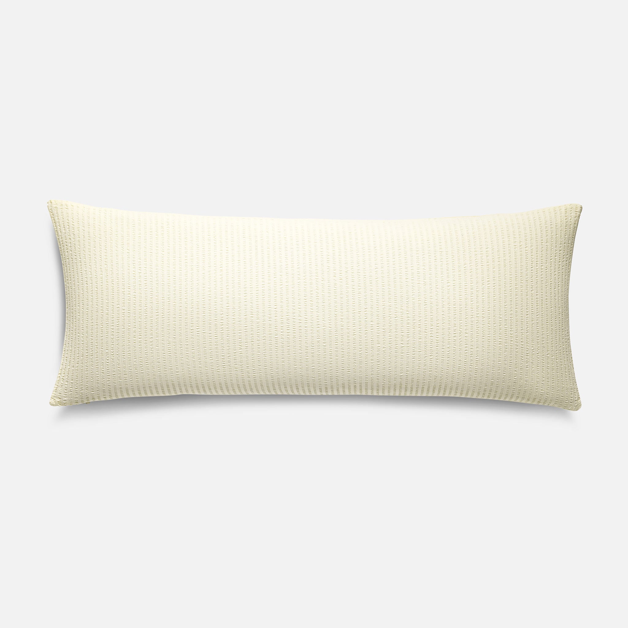 Textured Stripe Lumbar Pillow Cover - Last Call