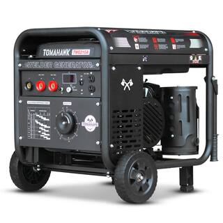 Tomahawk Power 210 Amp DC Multi Process MMA TIG Stick Welder Generator w 15 HP 2000-Watt Electric Start Inverter Engine Driven Welder TWG210A