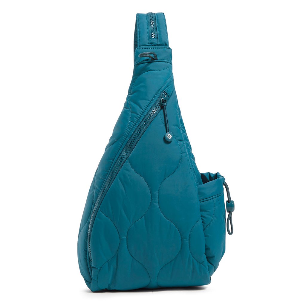 Vera Bradley  Featherweight Sling Backpack in Featherweight Peacock Feather