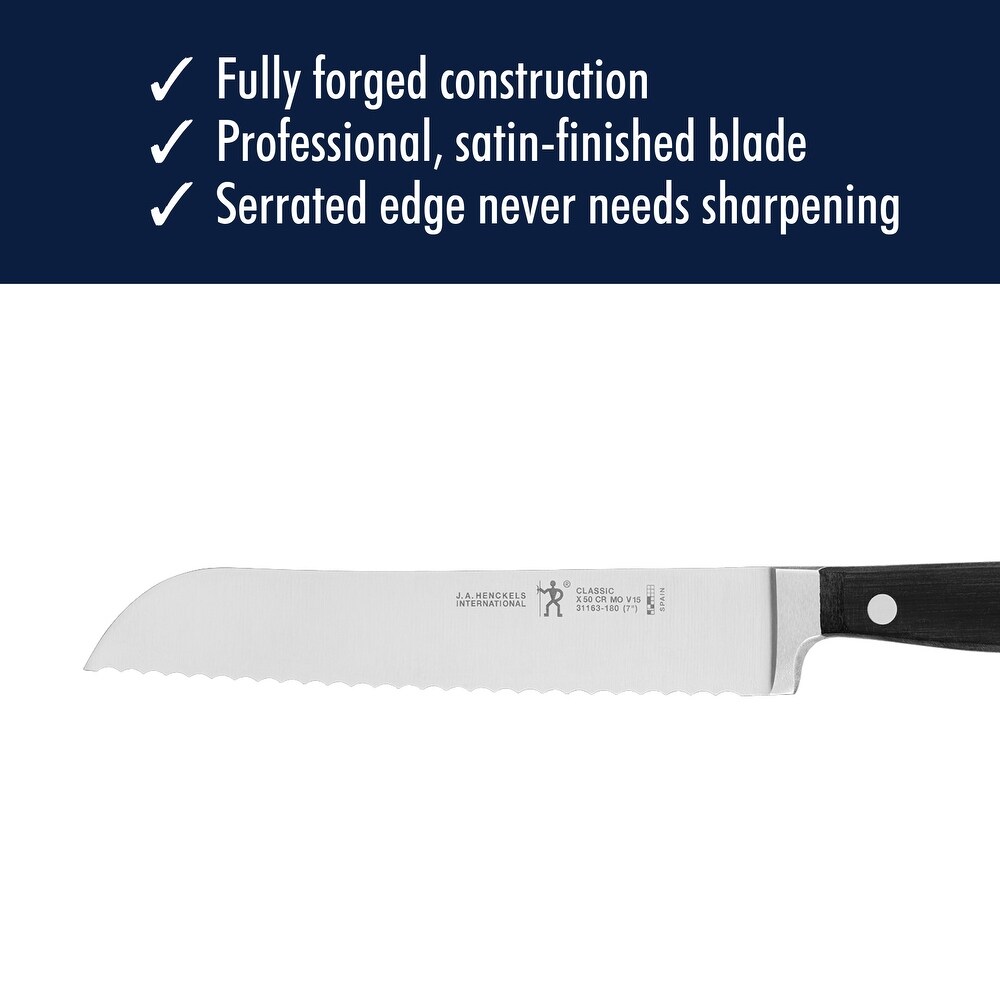 Henckels CLASSIC 7 inch Bread Knife