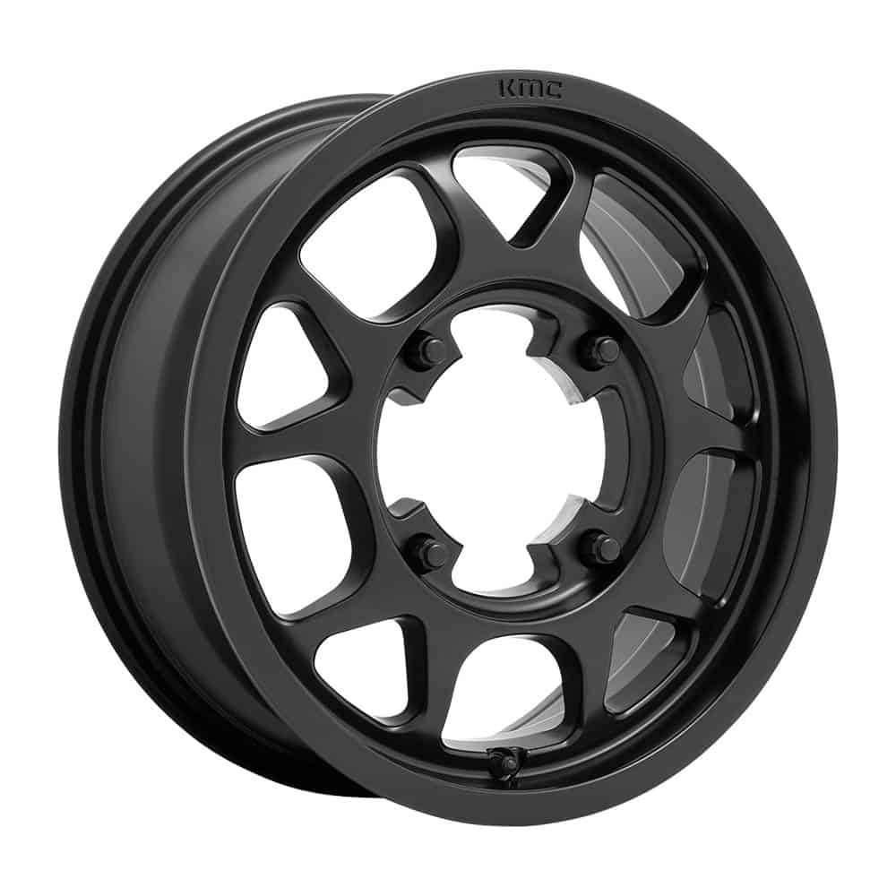 KMC Powersports KS136 TORO KS136 15X6 4X137 S-BLK 38MM