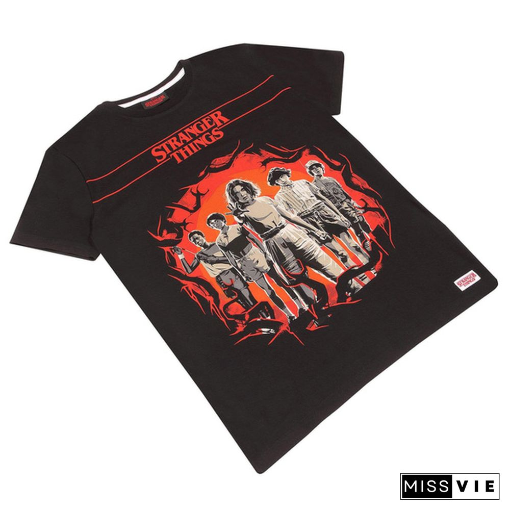 Stranger Things Boys Characters T-Shirt