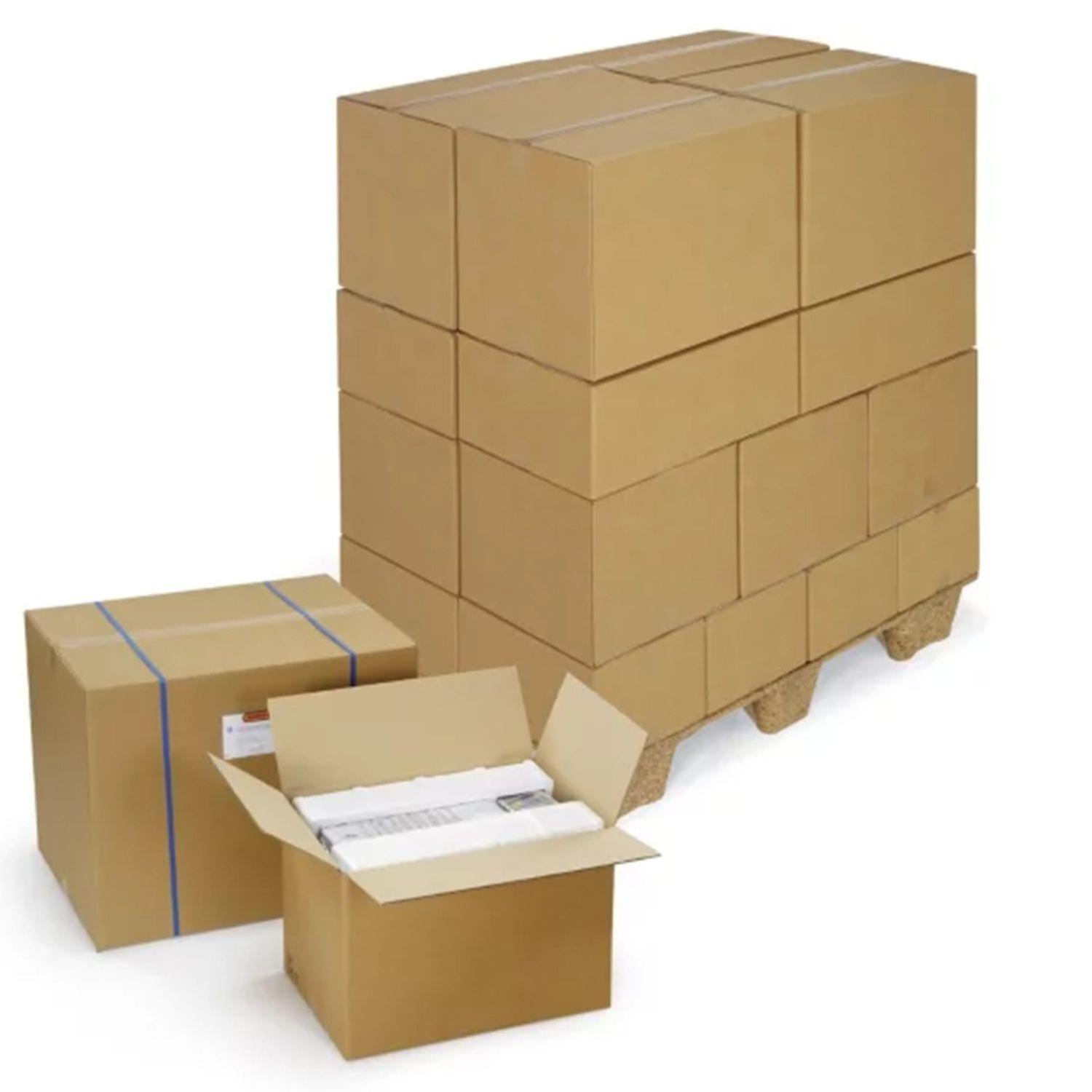 10 packaging boxes 25 x 25 x 10 cm - Double fluted