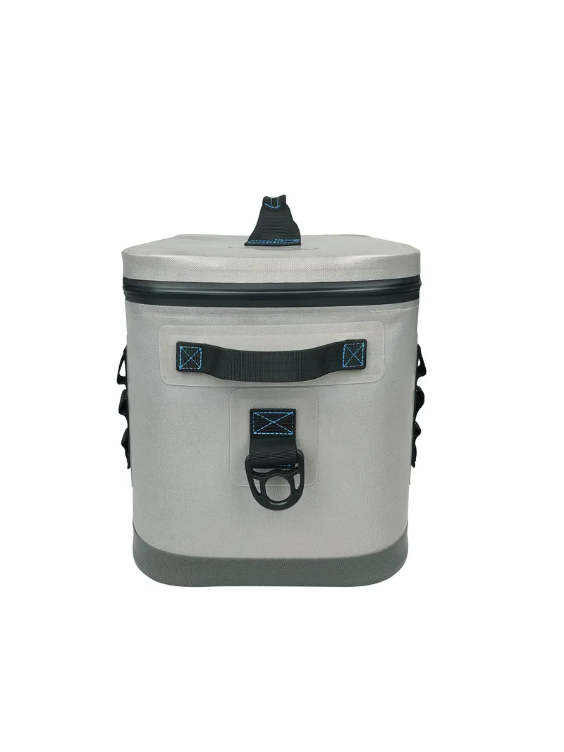 Hopper flip ice cooler box portable beer wine hopper soft cooler with Padded Shoulder Strap