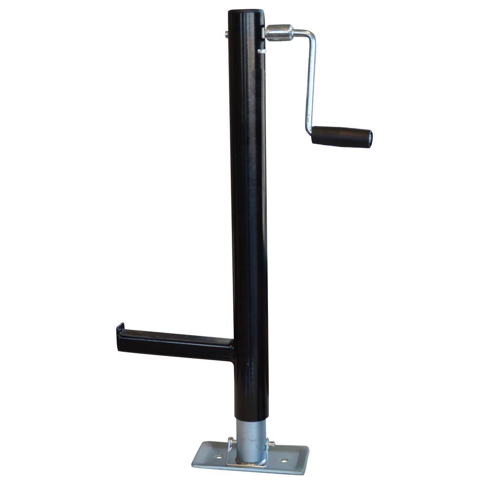 BLACK BULL A-Frame Trailer Jack and Lift with Base Plate with 2000 lbs. Capacity 809510