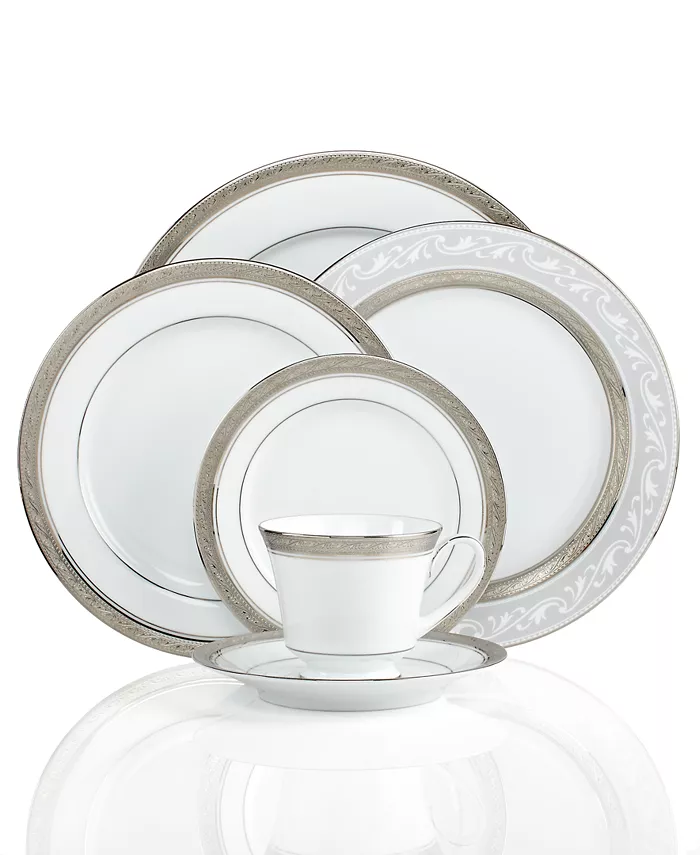 Noritake Crestwood Platinum Dinnerware Collection