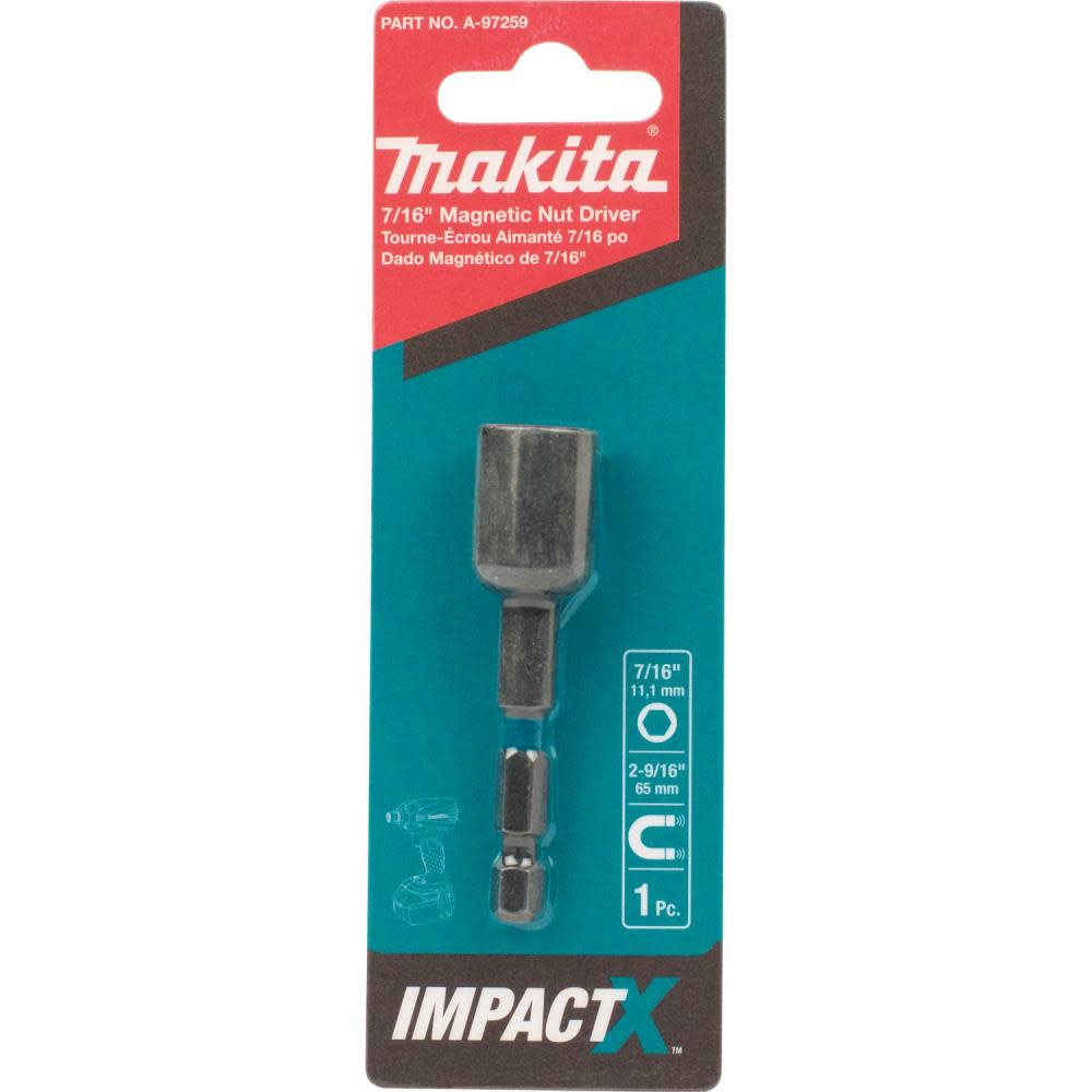 Impact X  7/16″ x 2-9/16″ Magnetic Nut Driver