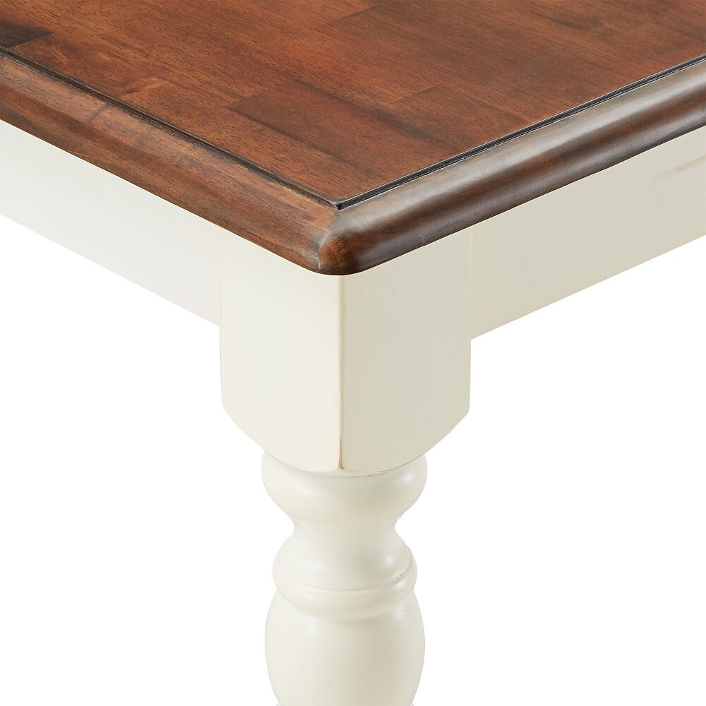 Mackenzie Country Counter Height Extending Dining Table by iNSPIRE Q Classic