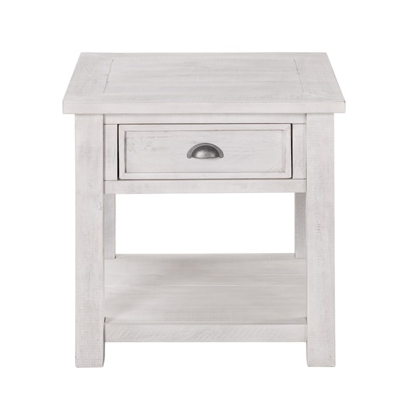 The Gray Barn Downington Solid Wood End Table