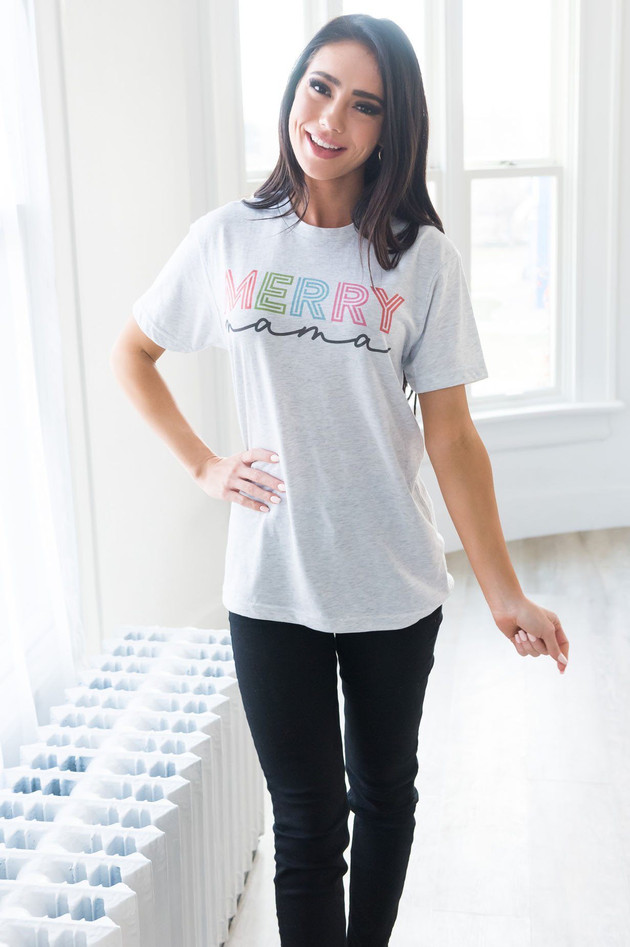 Merry Mama Modest Tee