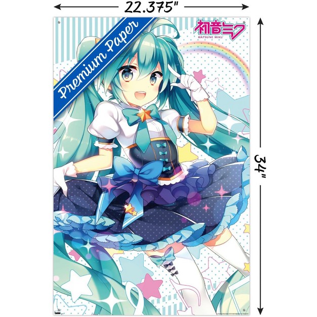 Trends International Hatsune Miku Skirt Unframed Wall Poster Prints