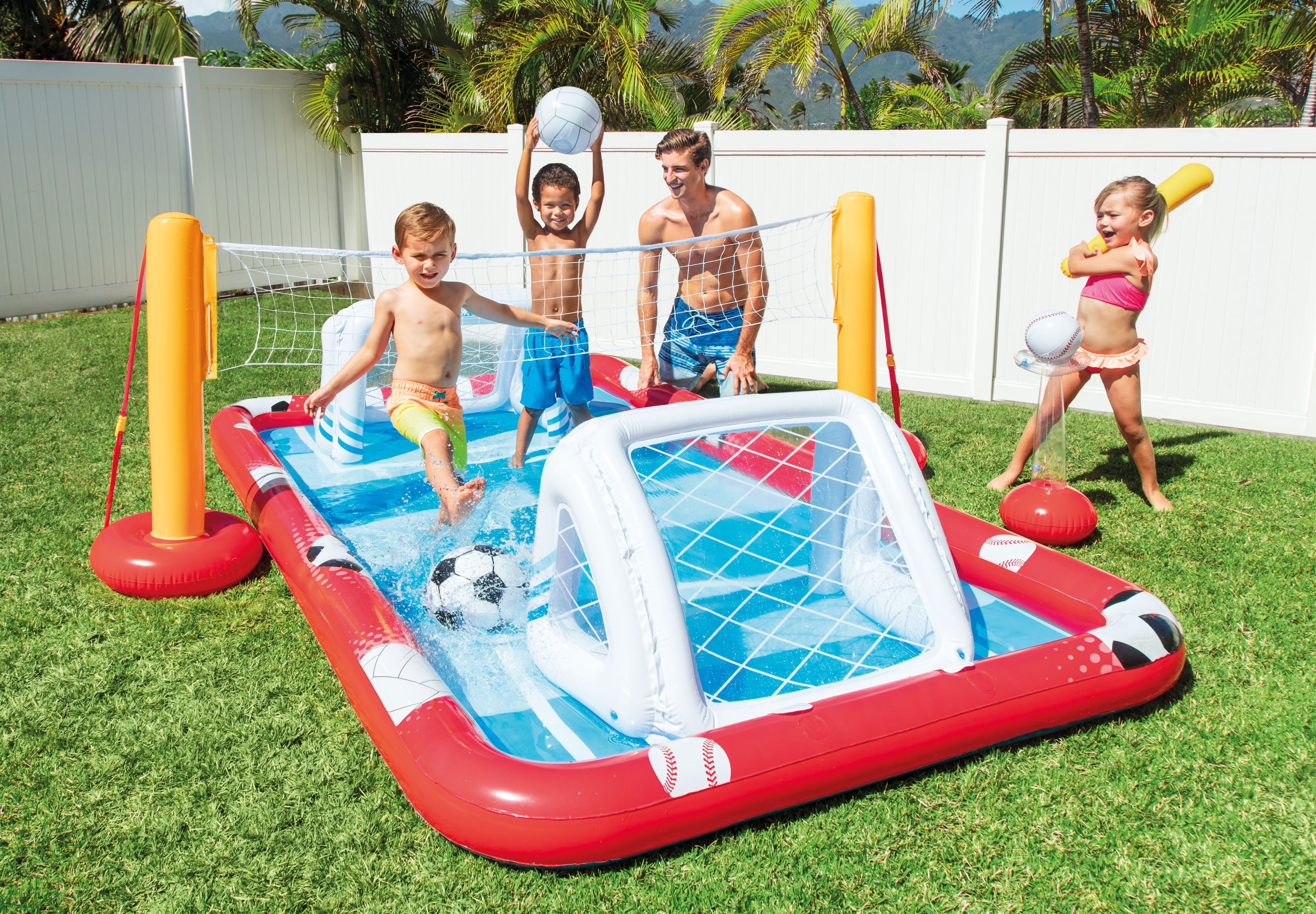 Intex Action Sports Inflatable Pool Play Center