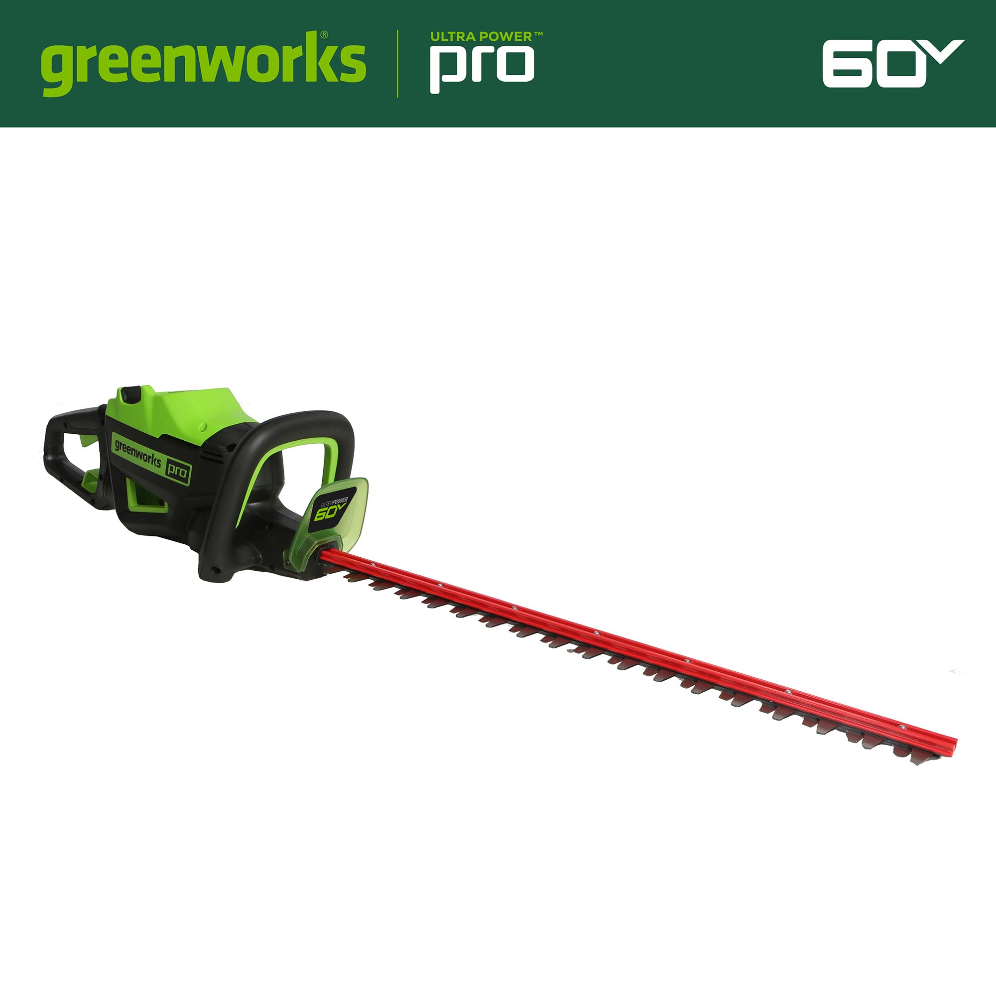 60V 26'' Cordless Hedge Trimmer  Battery | Greenworks Tools