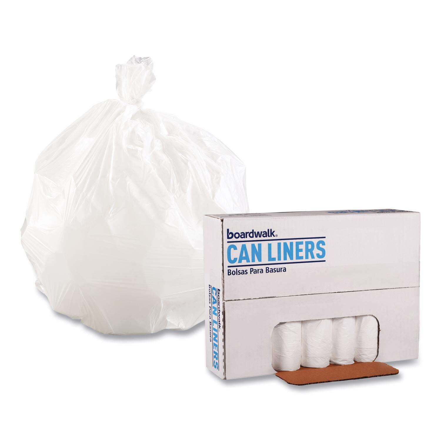 Boardwalk 16 gal Trash Can Liners 500 pk 0.4 mil