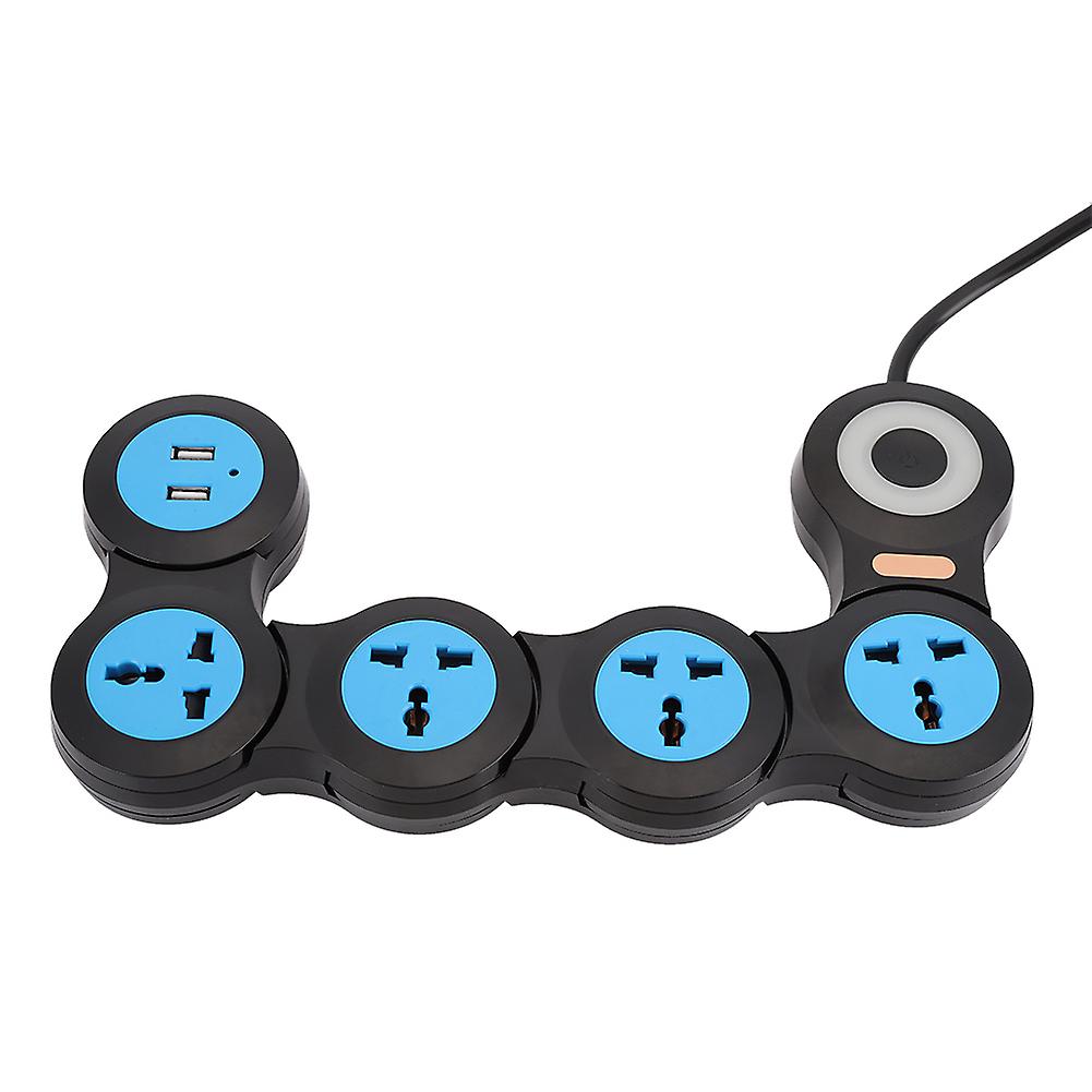 10a Multifunctional Power Strip Socket 5 Sockets Outlet With Usb Port 2500-3000w 110-240vus Plug 110-240v