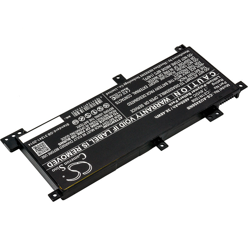 Asus R457UA R457UAFA135T R457UAFA198T R457UAWX1 Replacement Battery BatteryClerkcom Laptop and Notebook