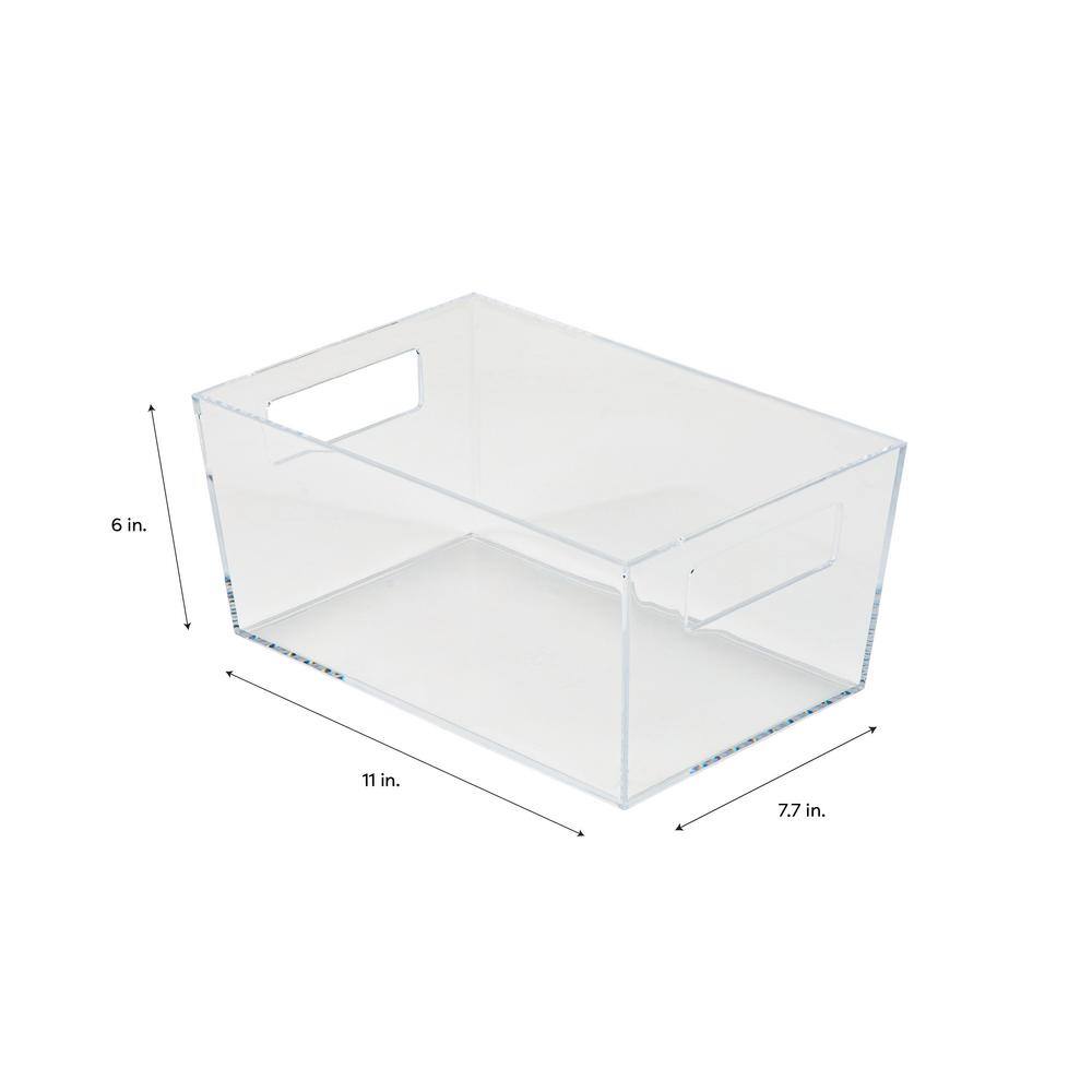 Simplify Small Storage Bin in Clear 24025