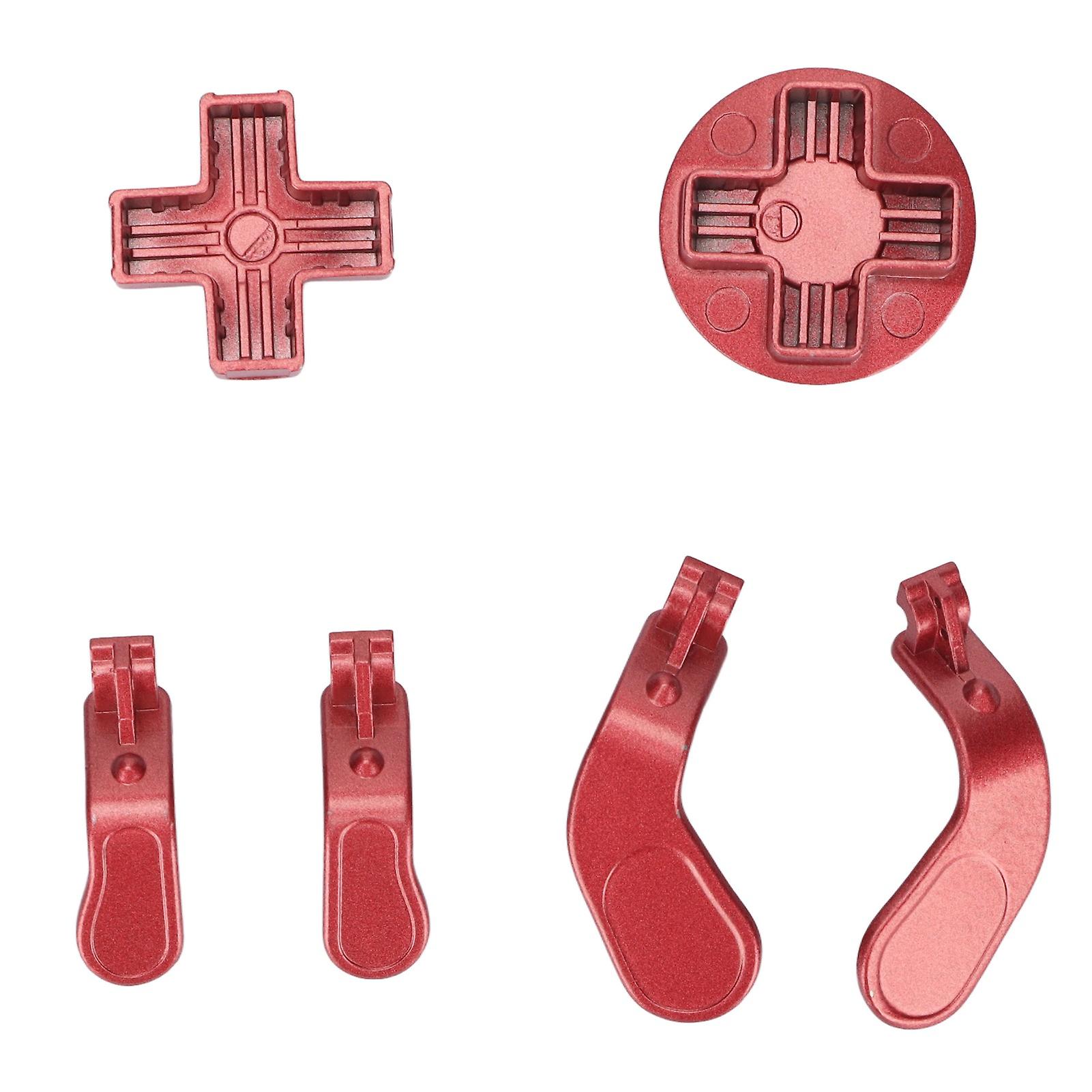 Stainless Steel Metal D Pads Paddles Replacement Controller Accessories For Xbox One Elite Series 2red