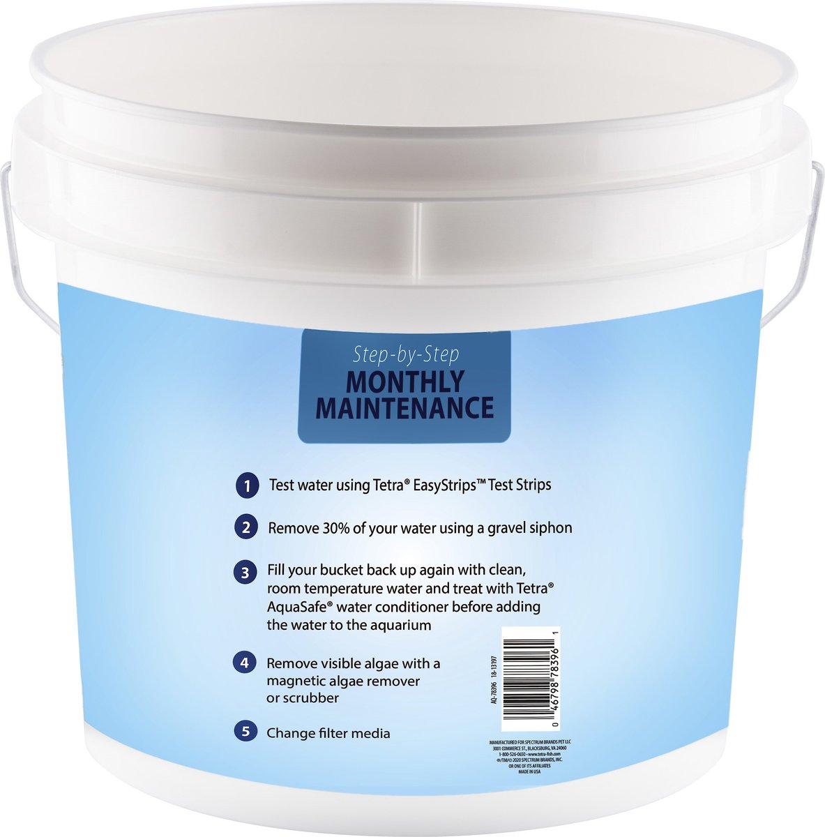 Tetra Maintenance Freshwater Aquarium Bucket， 4-gal