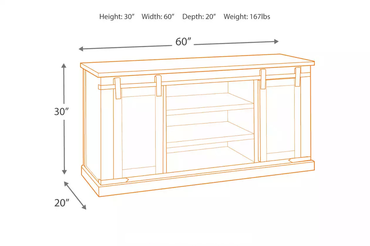 Budmore 60 TV Stand