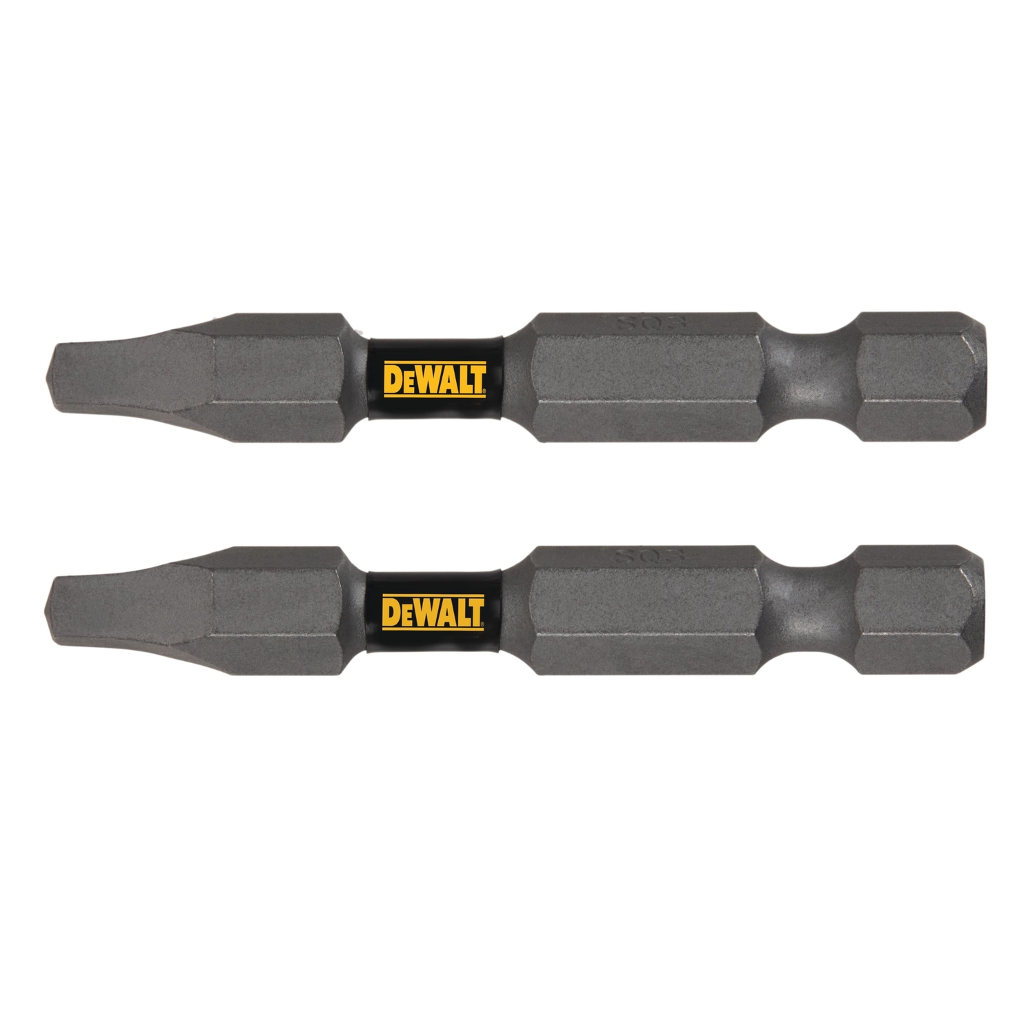 DW Max Fit Square #3 X 2 in. L Power Bit S2 Tool Steel 2 pc