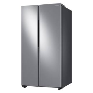  36 in. 28 cu. ft. Smart Side by Side Refrigerator in Fingerprint-Resistant Stainless Steel Standard Depth RS28A500ASR