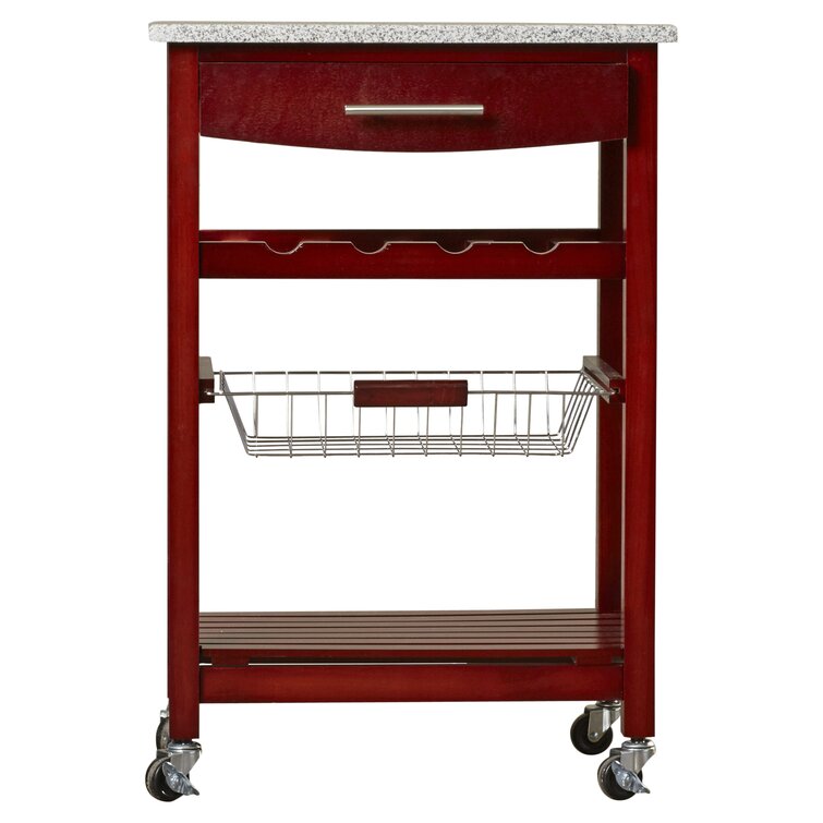 Macy Granite Kitchen Cart