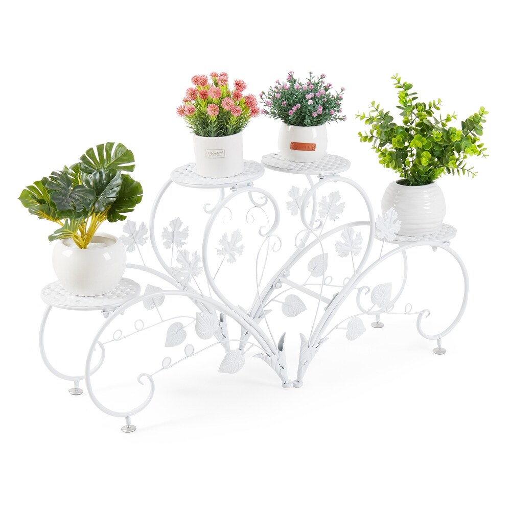 Classic Plant Stand Art Flower Pot Holder Rack Planter Outdoor Indoor