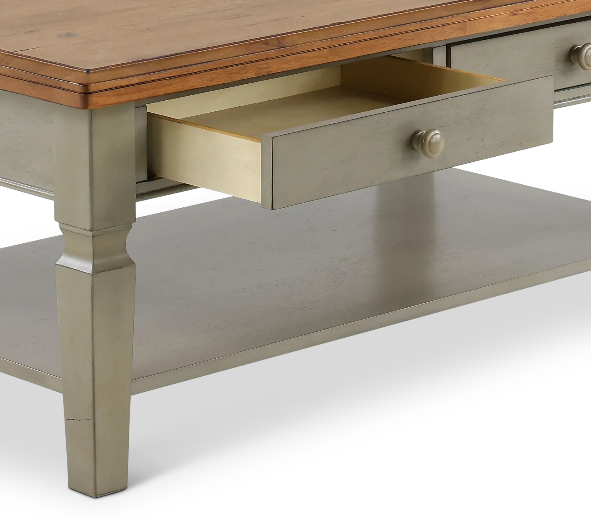 Barnwell Two Tone Coffee Table